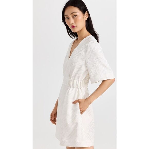 BAUM UND PFERDGARTEN Aello Dress Size S Diagonal White - Picture 2 of 16